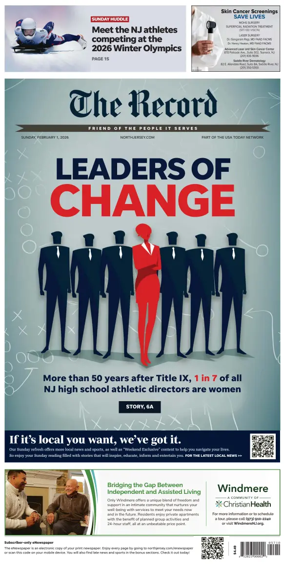 Cover of The Bergen Record