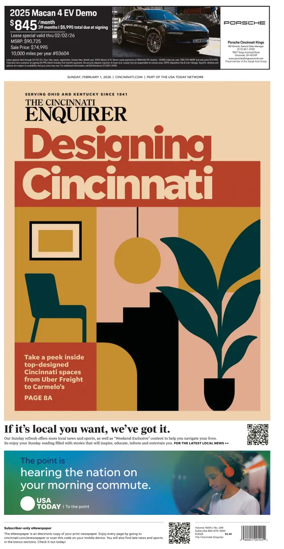 Cover of The Cincinnati Enquirer