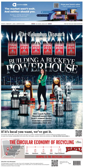 Cover of The Columbus Dispatch