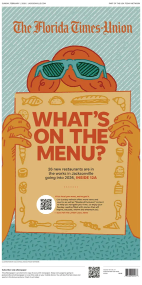 Cover of The Florida Times-Union