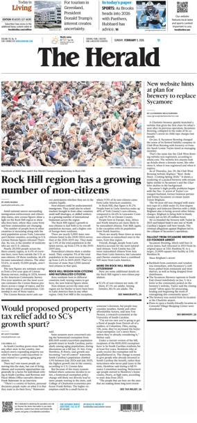 Cover of The Herald (Rock Hill)