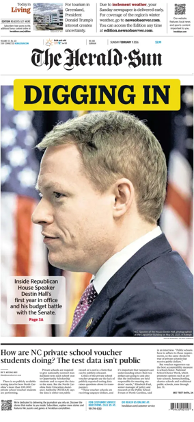 Cover of The Herald Sun (Sunday)