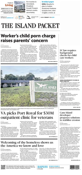 Cover of The Island Packet (Sunday)