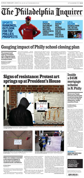 Cover of The Philadelphia Inquirer