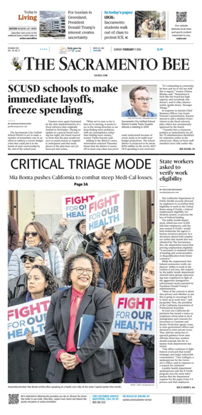 Cover of The Sacramento Bee (Sunday)