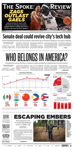 Cover of The Spokesman-Review (Spokane)