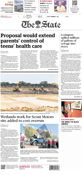 Cover of The State (Sunday)