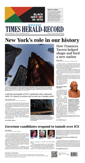 Cover of Times Herald-Record