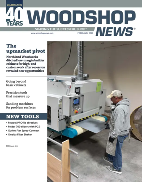 Cover of Woodshop News