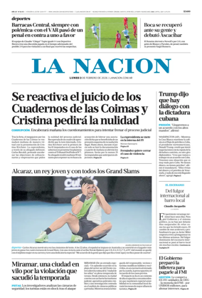 Cover of La Nacion