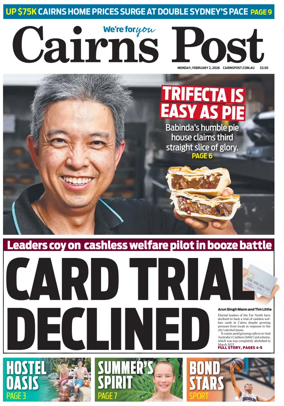Cover of The Cairns Post