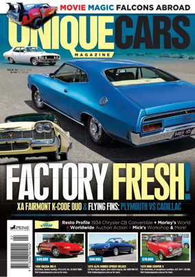 Cover of Unique Cars Australia