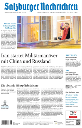 Cover of Salzburger Nachrichten