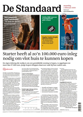 Cover of De Standaard