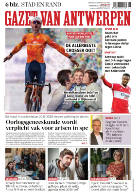 Cover of Gazet van Antwerpen Stad en Rand