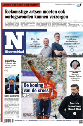 Cover of Het Nieuwsblad