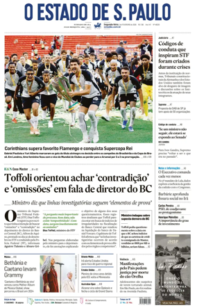 Cover of O Estado de S. Paulo