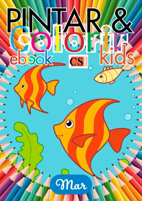 Cover of Pintar e Colorir Kids