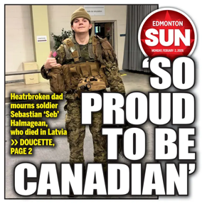 Cover of Edmonton Sun