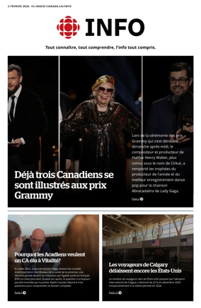 Cover of Radio-Canada Info