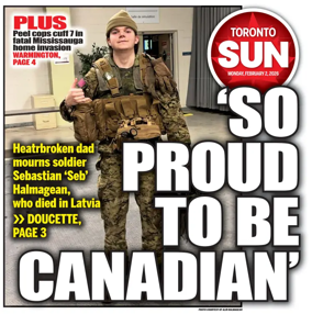 Cover of Toronto Sun