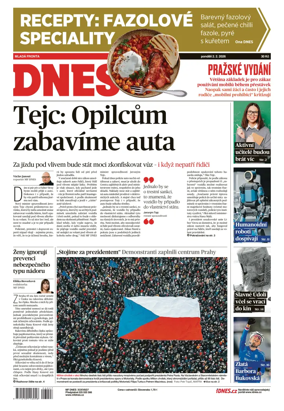 Cover of Dnes Prague Edition