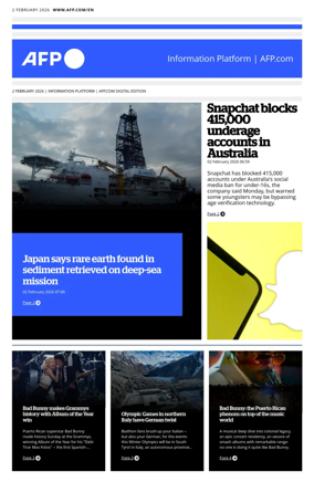 Cover of AFP English