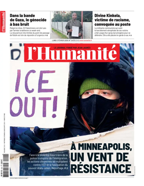 Cover of L'HUMANITE