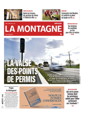 Cover of La Montagne (Montlucon)