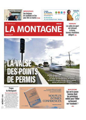 Cover of La Montagne (Moulins)