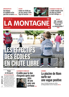 Cover of La Montagne (Riom)