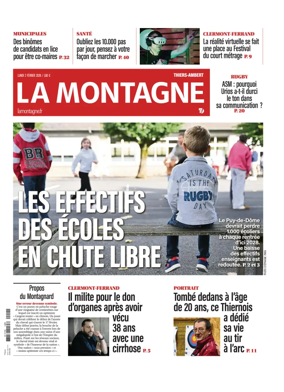 Cover of La Montagne (Thiers-Ambert)