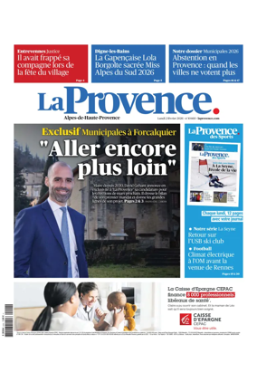 Cover of La Provence Alpes-de-Haute-Provence