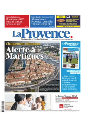 Cover of La Provence Martigues-Istres-Vitrolles-Marignane