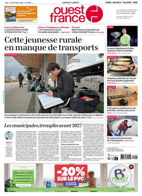 Cover of Ouest France (Caen - Bayeux - Falaise - Vire)