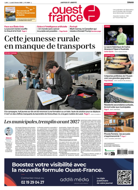 Cover of Ouest France (Dinan)