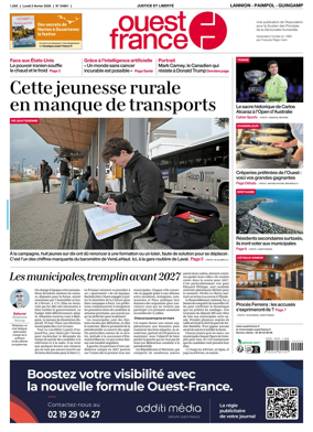 Cover of Ouest-France (Lannion / Paimpol / Guingamp)