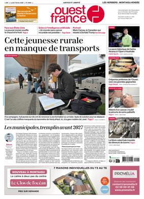 Cover of Ouest France (Les Herbiers / Montaigu)