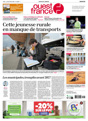 Cover of Ouest France (Manche)