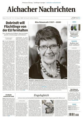 Cover of Aichacher Nachrichten