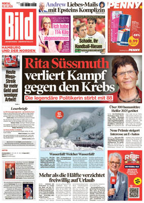 Cover of BILD Hamburg