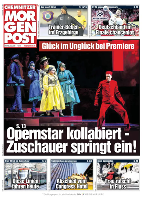 Cover of Chemnitzer Morgenpost