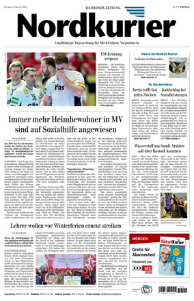 Cover of Demminer Zeitung