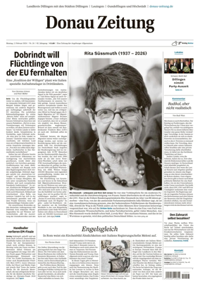 Cover of Donau Zeitung