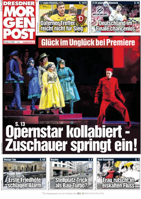 Cover of Dresdner Morgenpost