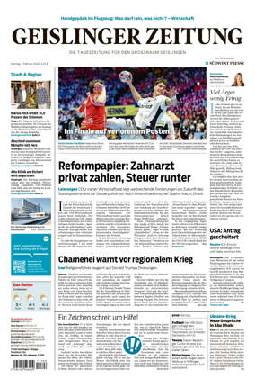 Cover of Geislinger Zeitung