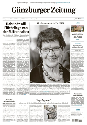 Cover of Guenzburger Zeitung