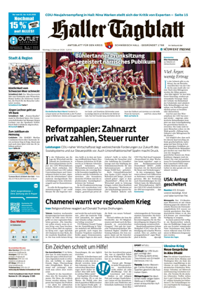 Cover of Haller Tagblatt