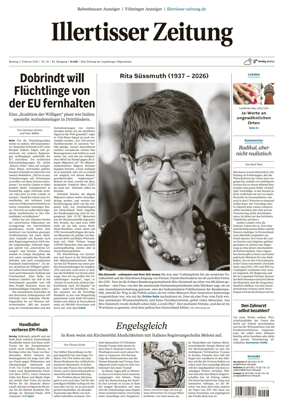 Cover of Illertisser Zeitung