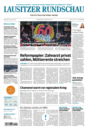 Cover of Lausitzer Rundschau